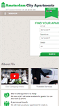 Mobile Screenshot of amsterdamcityapartments.com